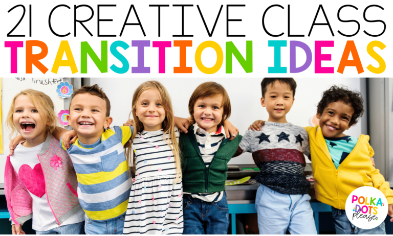 Creative Classroom Transfers For A Fresh Start